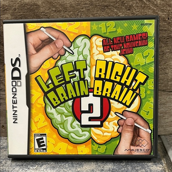 5 for $60 - Left Brain Right Brain 2 Nintendo DS - Picture 1 of 4